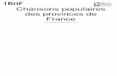 Chanson Populaires Des Provonces de France