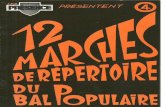 Editions Musicales Présence - Recueil 12 Marches de répertoire du Bal Populaire (n°4).pdf