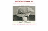 Marx 1865 Salaire Prix Profit