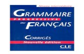 Grammaire Progressive Du Français Niveau Intermédiaire - Avec 600 Exercices_CORIGÉE