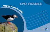LPO - Rapport d'activité 2007