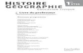 Histoire - Géographie 1re ST2S - Livre Professeur - Ed. 2012