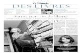 48772224 SARTRE Jean Paul • Sartre Cent Ans de Liberte Le Monde Des Livres Vendredi 11 Mars 2005