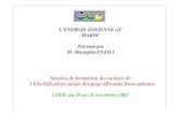 Energie Eolienne Au Maroc M. Enzili CDER 1107