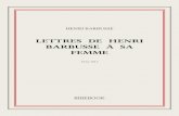 Barbusse Henri - Lettres de Henri Barbusse a Sa Femme 1914-1917