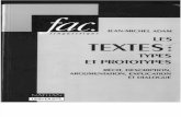 Adam, Jean-Michel (1992) Les Textes - Types Et Prototypes