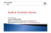 Chapitre 1 & 2 Contrôle Interne & Audit