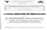 Contr%C3%B4le Administratif Juridictionnel Finances Publiques Dioukhane Abdourahmane