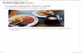 Linternaute.com : Les petits déjeuners dans le monde
