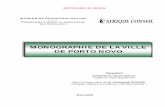 Monographie Porto Novo