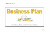 Business Plan Concept Restauration Theme