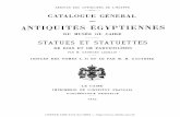 Catalogue Général des antiquités égyptiennes du musée du caire. Statues et statuettes de rois et de particuliers 1925.pdf