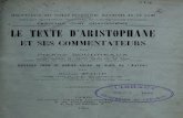 BOUDREAUX, Pierre - Le texte d'Aristophane et ses commentateurs, Paris, 1919 (rev. Méautis)