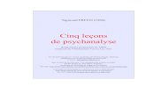 Cinq Lecons de Psychanalyse Freud 44pages