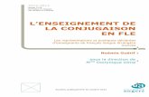 Enseignement Conjugaison FLE Representations D-Enseignants Guerif-2012