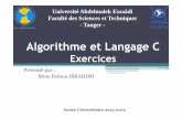 Algorithme - Exercices (1)