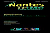 Municipales 2014 : Liste "Nantes a de l'avenir"