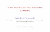 FOUCAULT, Michel - Les Mots Et Les Choses