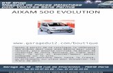97-04 Aixam 500 Evolution Pieces