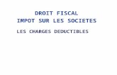 Cours Fiscalit Charges D Ductibles