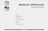 Règles Antilles - Généralités - Edition 1996