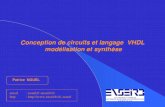 Conception de circuits et langage VHDLmodélisation et synthèse