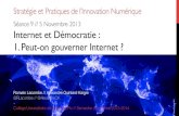 Séance 9 // Internet et Démocratie : 1. Peut-On Gouverner Internet ?