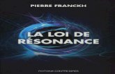 Pierre Franckh - La loi de résonance
