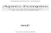 [ebook - géopolitique - fr - french] Emmanuel Todd - Aprčs l'empire (Etats-Unis, CIA, Bush, ONU, Irak) by ssa
