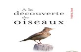 A La Decouverte Des Oiseaux