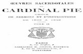 OEuvres Sacerdotales Du Cardinal Pie (Tome 2)