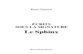René Guénon - Autres signatures - Le Sphinx