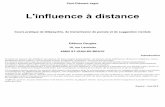Jagot Paul-Clément - L'influence à distance