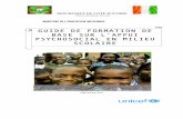 UNICEF Guide Formation Appui Psychosocial