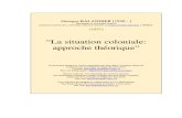 Georges Balandier - La situation coloniale-approche théorique (1951)
