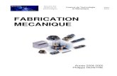 49088510 Fabrication Mecanique Cours