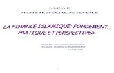 La Finance Islamique Fondement, Pratique Et Perspectives