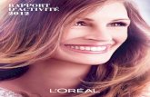 LOREAL Rapport Activite 2012 FR
