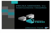 Prusa Mendel V2 Visual Instructions FRENCH