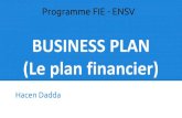 Business plan (le plan financier)