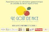Portfolio Le Goût de Nice, Lancement 13fév 2014