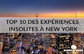 Top 10 experiences insolites a€ nyc