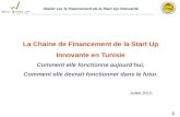 Atelier sur le financement des entreprises innovantes en Tunisie