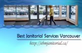 Best Janitorial Services Vancouver