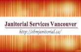 Janitorial services vancouver