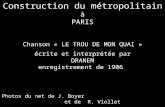 Construction Metro Paris