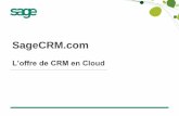 SageCRM.com, l’offre de CRM en Cloud