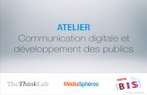 Atelier Communication digitale et développement des publics - BIS 2014