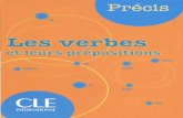 Les verbes et leurs prépositions CLE intermational les prècis