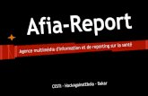 Afia-Report by CESTI #HackAgainstEbola #Dakar